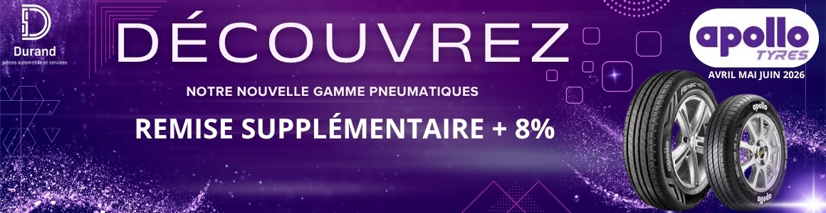 REMISE PNEUS APOLLO